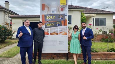 Sydney property auction buyers Wiley Park