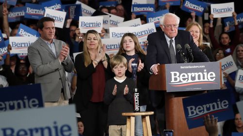 Polling in the final weeks showed Bernie Sanders in front in Iowa.