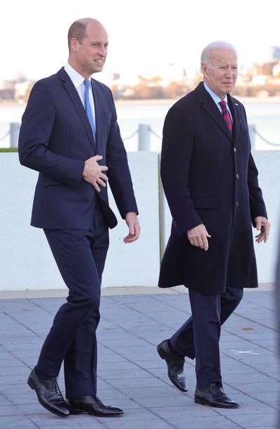 Prince William meets with Joe Biden