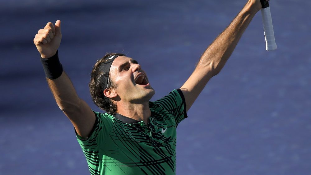 Hot Federer on the way to the top again