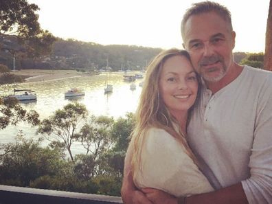 Cameron Daddo and wife Alison Brahe