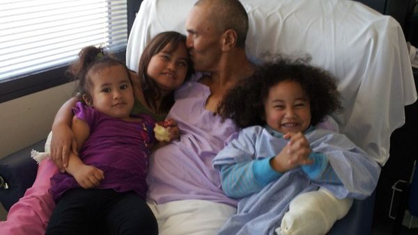 Father’s fight to hold his children’s hands again
