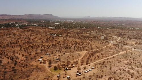 In 2014, Irrekerlantye had its water supply cut because it’s not a sanctioned town camp.