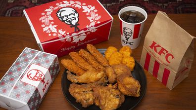 KFC in Japan on Christmas