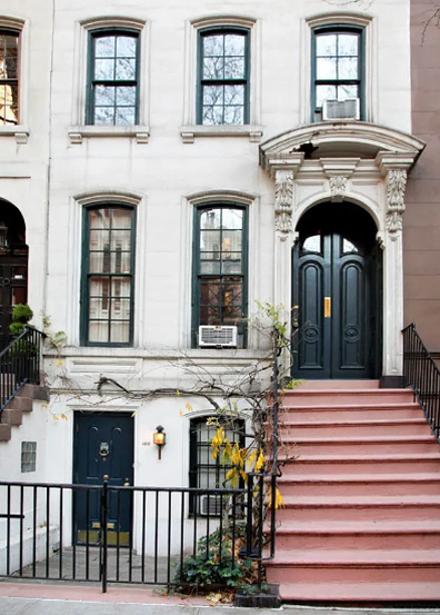 The New York brownstone featured in 1961 film Breakfast at Tiffany's.