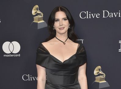 FILE - Lana Del Rey appears at the Pre-Grammy Gala in Beverly Hills, Calif., on Feb. 3, 2024. (Photo by Richard Shotwell/Invision/AP, File)