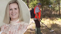 Volunteers join the search for missing Victorian mum