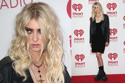 Taylor Momsen takes her goth look seriously...very seriously.
