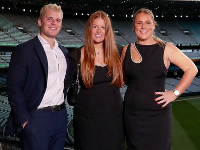 Jackson Warne, Summer Warne and Brooke Warne