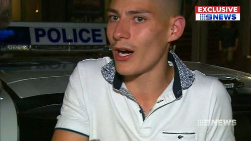 The 18-year-old spoke to 9NEWS today. (9NEWS)