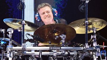 Rick Allen of Def Leppard performs onstage in Las Vegas, Nevada