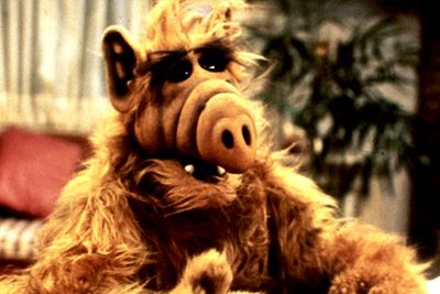 <I>ALF</I> is another one of those shows that could only have existed in the '80s: no other decade would permit a one-joke sitcom about a weird-looking alien life-form moving in with a suburban family (also named the Tanners &mdash; presumably no relation to <I>Full House</I>'s Tanners) to last <I>four whole seasons</I>. In the final episode, the alien puppet &mdash; aka Gordon Shumway &mdash; was finally captured by the government agents chasing him. And they all lived happily ever after...?