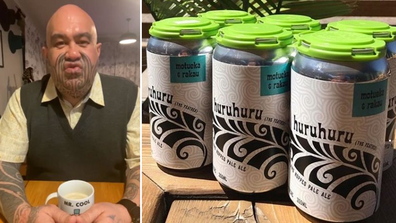 TeHamus Nikora blasts Canadian brewery's beer, Huruhuru