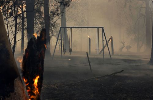 Play equipment destroyed in catastrophic bushfires
