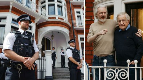 UK police end guard outside embassy after three years and $25m