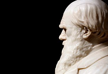 What was the title of Charles Darwin's first book on evolution?
