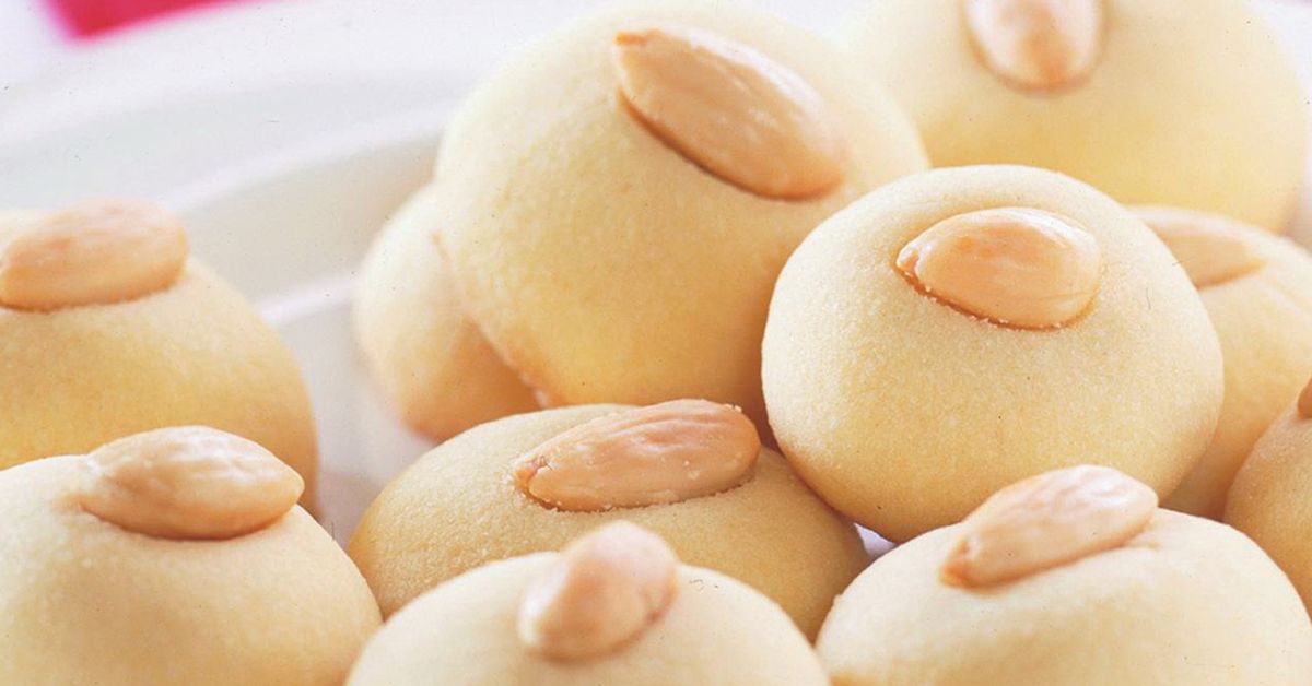 Almond shortbread drops - 9Kitchen