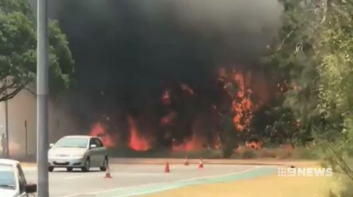 Main Beach Gold Coast Sea World fire