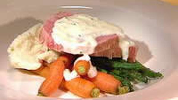 Corned Beef With Mustard Sauce