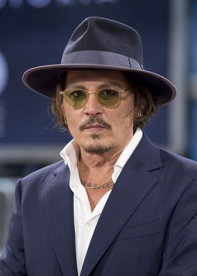 Johnny Depp attends 'Crock of Gold: A Few Rounds With Shane Macgowan' premiere during the 68th San Sebastian International Film Festival at the Kursaal Palace on on September 22, 2020 in San Sebastian, Spain. 