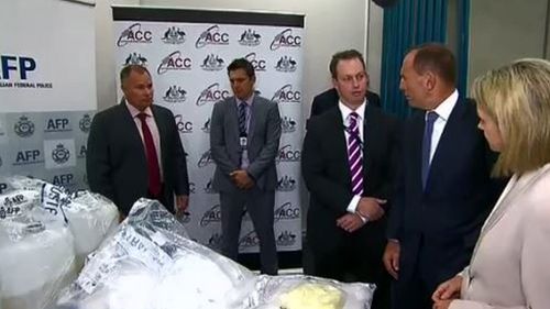 Tony Abbott said a priority is to reduce demand for the highly addictive substance. (9NEWS)