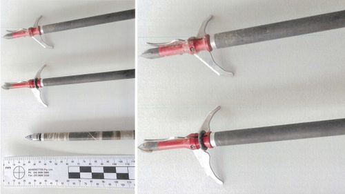 Victorian police hunt for 'stupid Cupid' who fired arrows 'indiscriminately into the air'