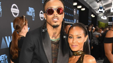 August Alsina and Jada Pinkett Smith at the 2017 BET Awards in 2017.