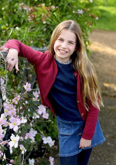 Princess Charlotte poses for Princess of Wales in ninth birthday portrait