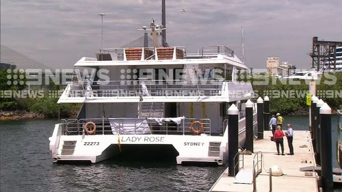 Police are preparing a report for the coroner over the death of a woman on a party boat.