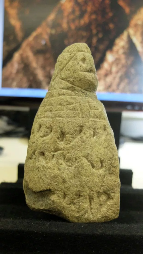 The mystery carvings could hold the key to a lost civilisation.  Picture: University of Haifa