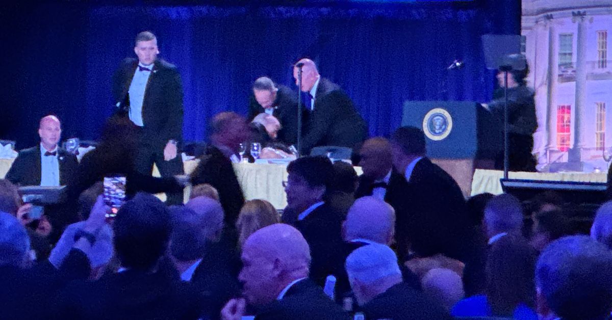 President Trump evacuated after security incident at White House correspondents dinner