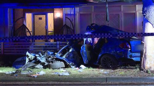 T﻿wo children have died after a crashed into a tree in Monterey in Sydney's south.