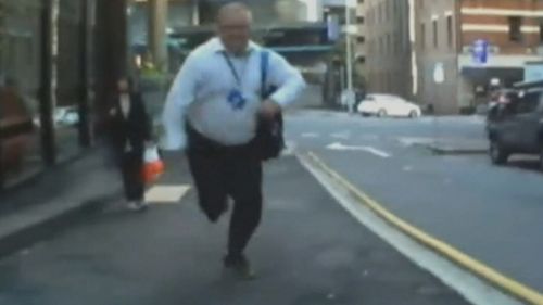 James Stevenson shared the video in the hope of identifying the pedestrian.