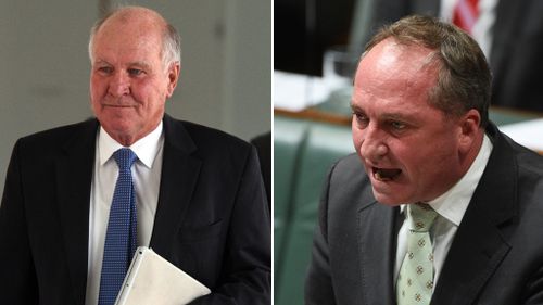 Barnaby Joyce fighting for his New England seat