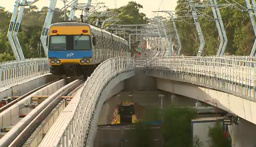 Three level crossings have been removed, there's another six to go on the train line. (9NEWS)