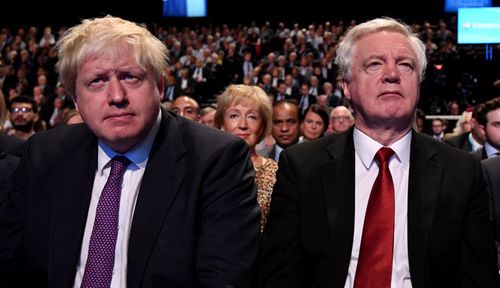 The resignations of Boris Johnson and David Davis have rocked the UK government. (Photo: AP).