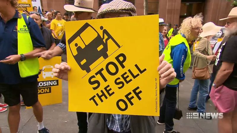 Anger over privatisation of Sydney’s bus network | Nine.com.au