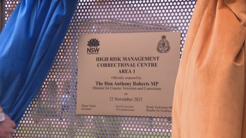 A new wing of Goulburn's High Risk Management Correctional Centre has opened today.
