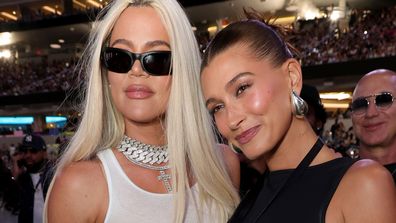 Khlooe kardashian and hailey bieber