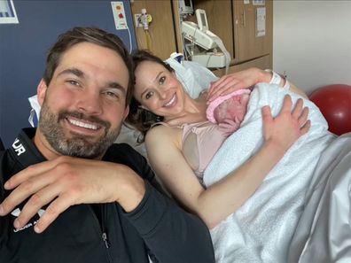 Camilla Thurlow and Jamie Jewitt new baby