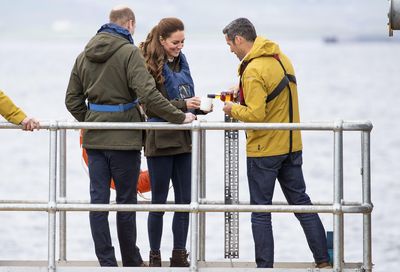 The Duke and Duchess of Cambridge in Orkney, May 25