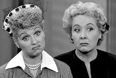 <B>The scandal:</B> After star Lucille Ball conceived her second child in the early 1950s, she attempted to use the pregnancy as a plotline &mdash; but was hindered by stuffy network execs who insisted one could not say the word "pregnant" on air.<br/><br/><B>OMG factor:</B> Huge &mdash; for the 1950s. Nowadays you can say almost anything you like on TV, but back in the day it was a different story. While the execs eventually accepted the plot, Lucy was forced to say she was "expecting".
