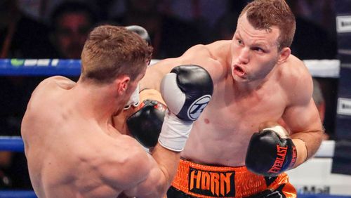 Horn has retained his WBO welterweight championship. (AAP)