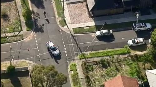 Suburban streets of Glenroy turned into a crime scene. (9NEWS)