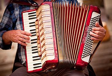 Where was the accordion first patented in 1829?