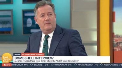 Piers Morgan reacts to Prince Harry and Meghan Markle's Oprah interview on Good Morning Britain