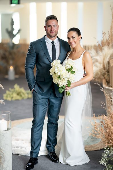 Bronte and Harrison's wedding album MAFS 2023 Married At First Sight