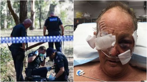 Elderly Victorian cyclist ‘played dead’ to escape shooter 
