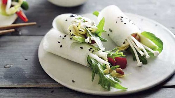 Daikon wraps