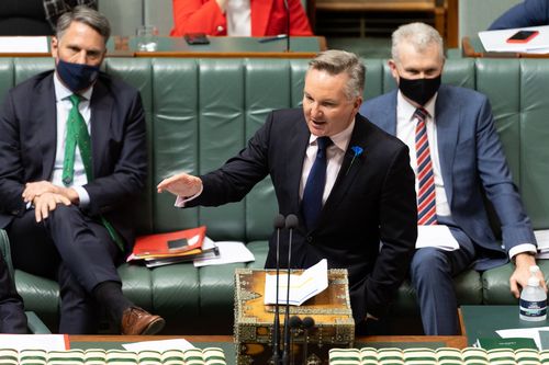 Minister for climate change and energy change and energy Chris Bowen said the legislation puts Australia on a path to net zero.